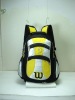 laptop backpack in yellow
