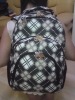 large backpack with laptop protection in jacquer