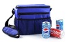 large blue cooler bag