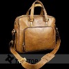 large capacity leather laptop briefcase--top layer buffalo hide from Brazil