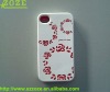 laser etched silicone case for iphone 4s &iphone4