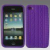 lastest design silicone case for iphone 4g(FC-D50)