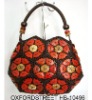 latest coconut beads ladies' handbag HB-10496