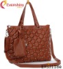 latest design beatiful women's shoulder leather handbags