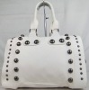 latest fashion lady handbag with rivets