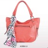 latest style fashion wowen handbag lady bag with scarve