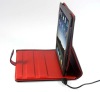 leather Portfolio Case Stand Folio for Pad 2/4400mAh battery inside