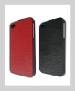 leather TPU cover for iphone 4