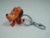 leather animal key chain