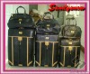 leather bags trolley luggage suitcase