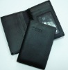 leather bank card case