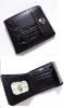 leather black quality new arrival  branded wallet for men