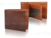 leather branded wallet