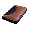 leather business card holder