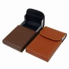 leather business card holder