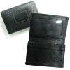 leather business card holder