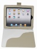 leather case cover for iPad2 with magnetic stand