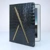 leather case cover for ipad 2 with Stand