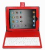 leather case for iPad2 with wireless bluetooth keyboard