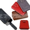 leather case for iPhone 4, for iphone 4 leather case