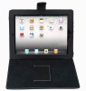 leather case smart cover for iPad2 with magnetic stand