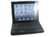 leather case with Built-in Bluetooth keyboard for iPad