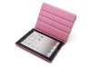 leather cases for ipad2- hot sale 2011 newest design 360 degree rotating case