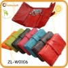 leather coin bag with key holder small wallet