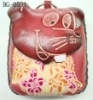 leather coin purse