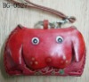 leather coin purse