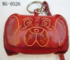 leather coin purse