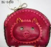 leather coin purse