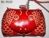 leather coin purse