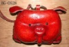 leather coin purse