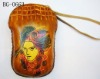 leather coin purse