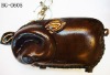 leather coin purse