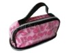 leather cosmetic bag  beauty bag make-up bag