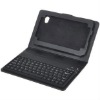 leather cover with bluetooth keyboard for galaxy tab
