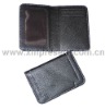leather credit card purse