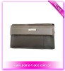 leather fashion clutch bag