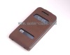 leather flip case for iphone 4