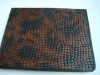 leather folio briefcase/bag for  IPAD 2 with coffee spots
