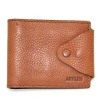 leather gift wallet with flap