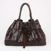 leather handbag