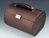leather handle cosmetic case