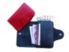 leather  key purse