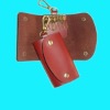 leather key ring bag