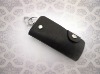 leather key wallet with matel button