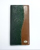 leather long  wallet