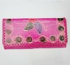 leather long wallet